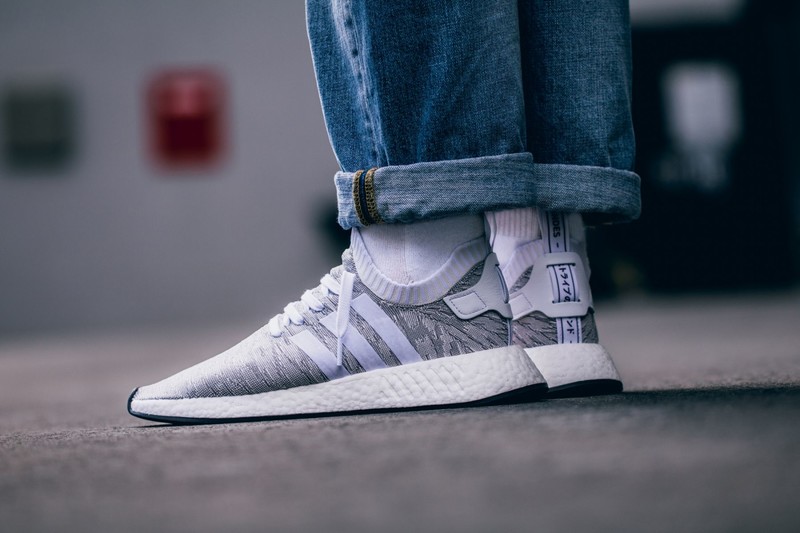 adidas NMD R2 PK Grey Glitch BY9410 Grailify